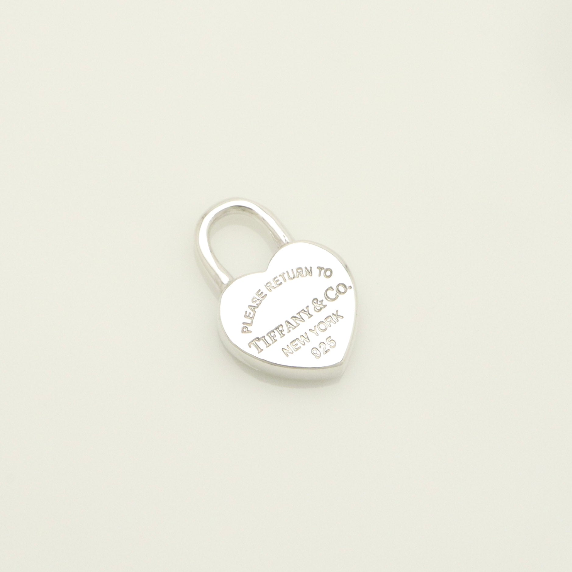 TIFFANY&Co. リターントゥ ティファニー ハート ロック チャーム AG925