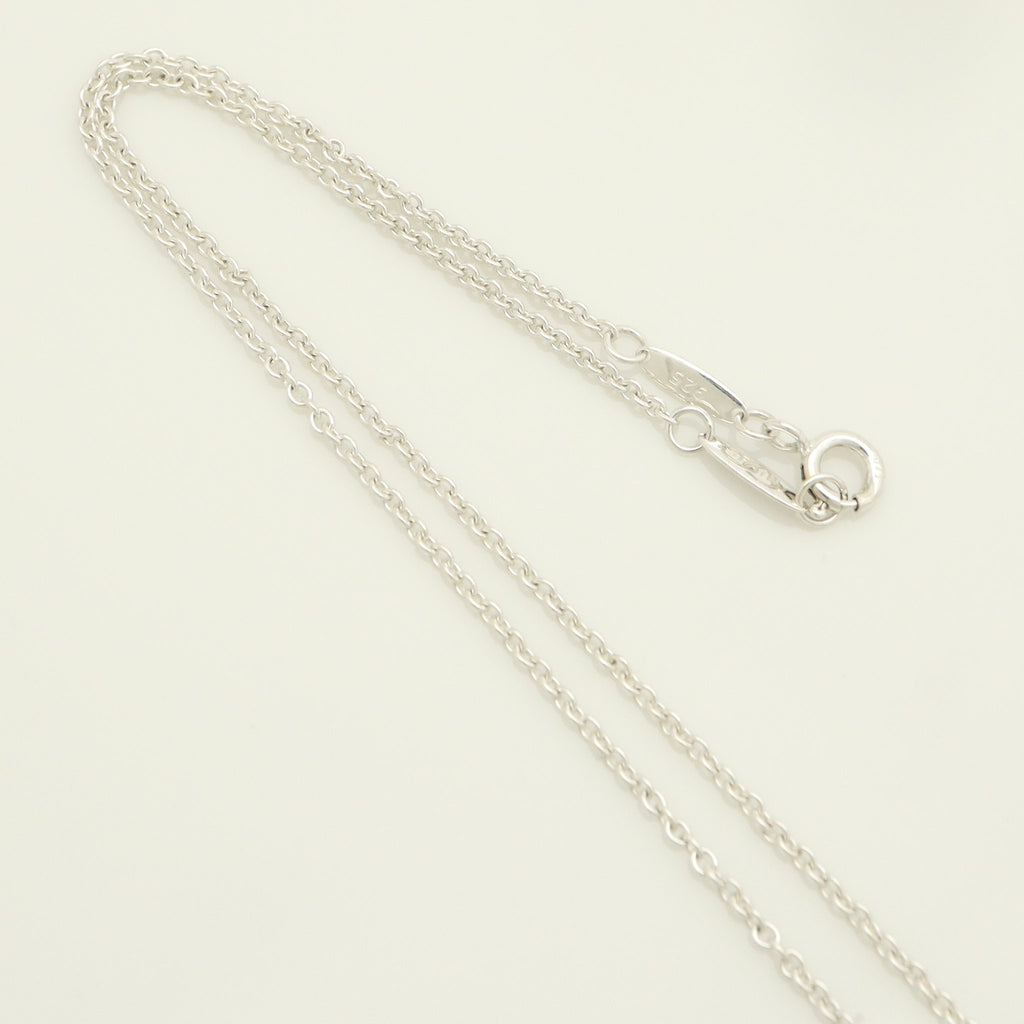  Tiffany & Co. Peretti Triple Open Heart Lariat Necklace Sterling Silver 925 