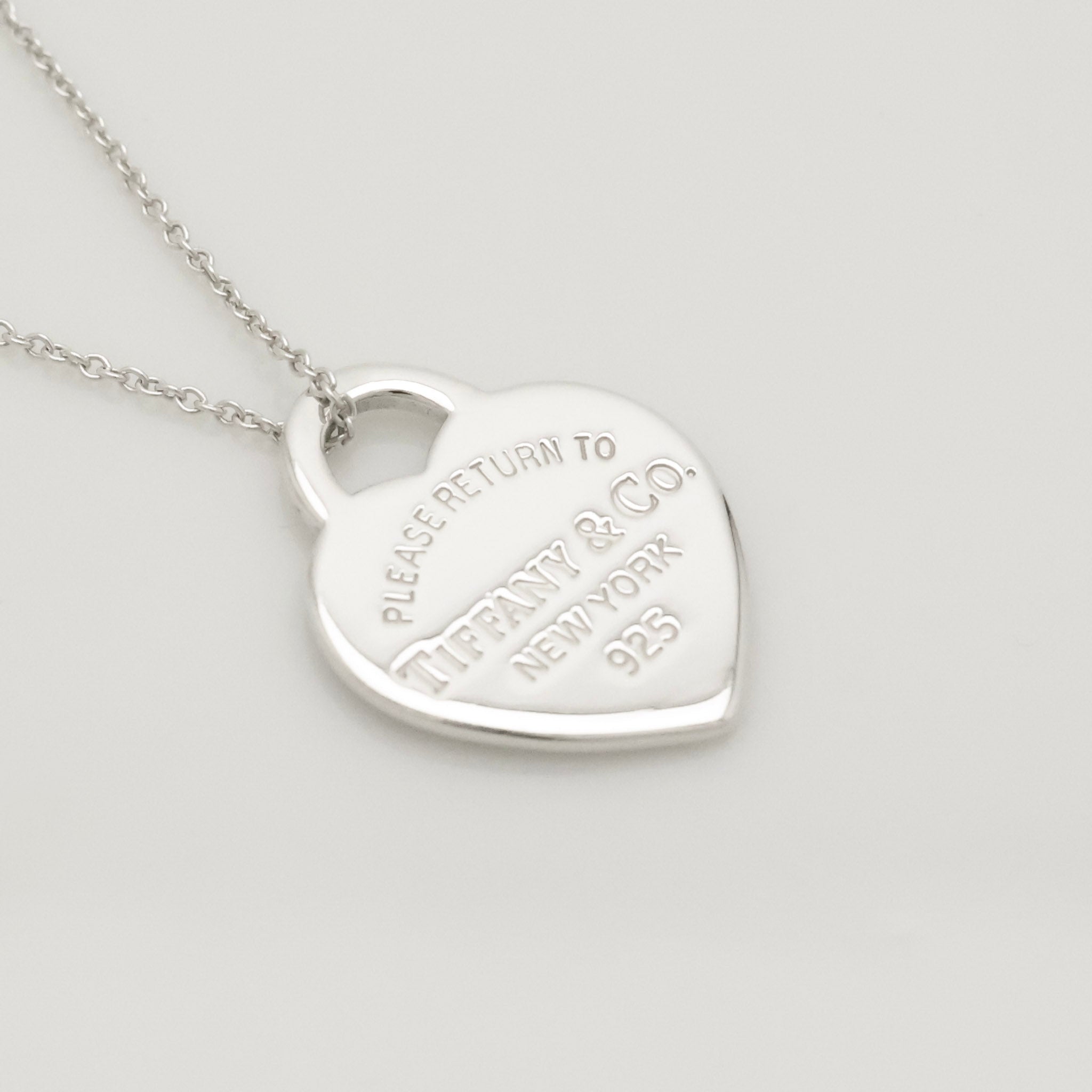 TIFFANY&Co. リターントゥ ティファニー ハート タグ ネックレス AG925