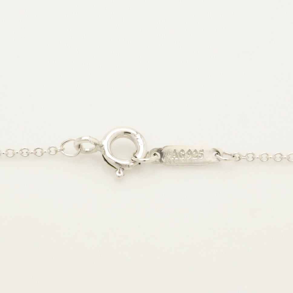 Tiffany & Co. Somerset Twist Knot Mesh Necklace Sterling Silver 925
