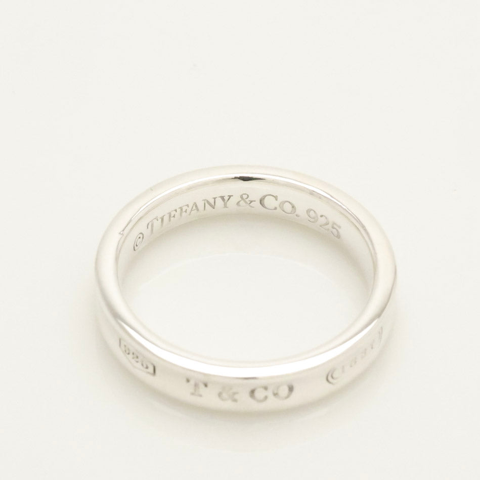 Tiffany & Co. 1837 Narrow Band Ring Sterling Silver 925