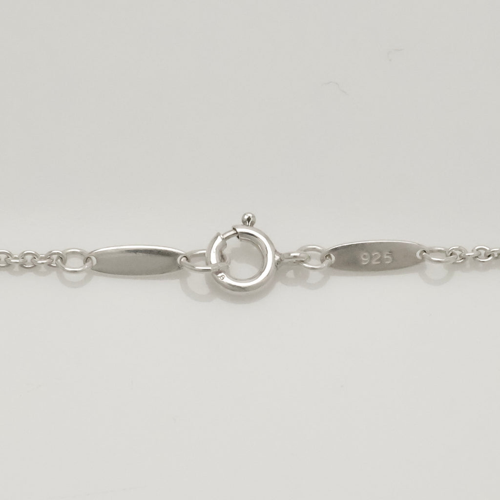 Tiffany & Co. Quadrifoglio Four Leaf Clover Necklace Sterling Silver 925