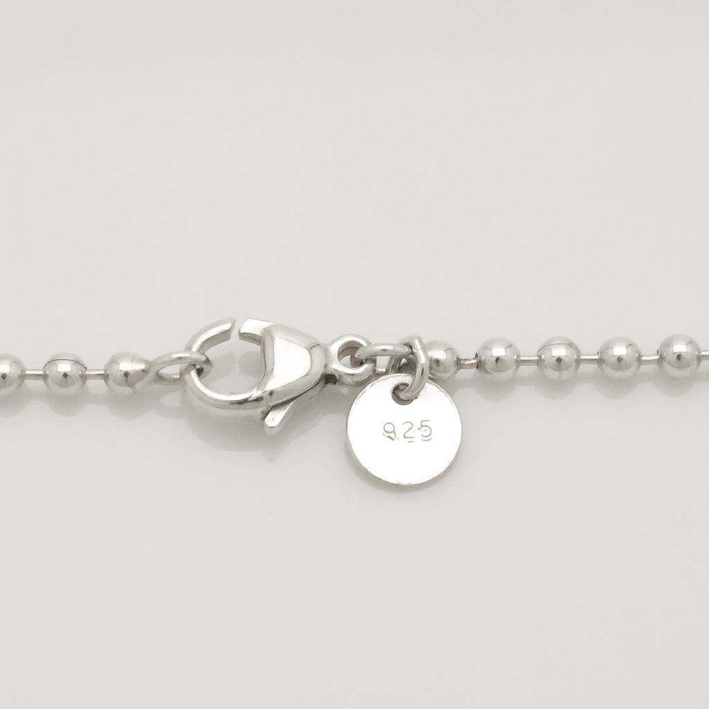 TIFFANY&Co. リターントゥ ティファニー ハート タグ ボール チェーン ネックレス AG925