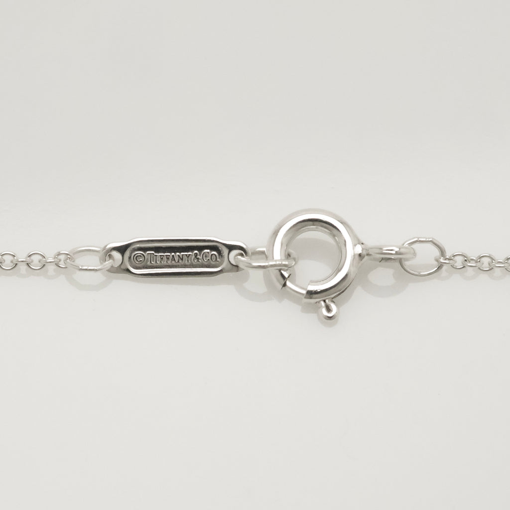 Tiffany & Co. Round Circle Pendant Necklace Sterling Silver 925