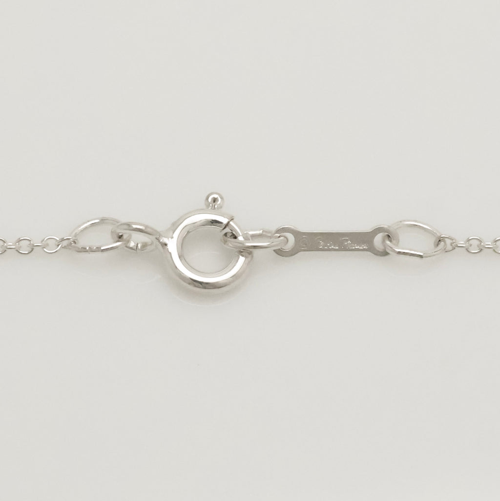 TIFFANY&Co. ラビング ハート 1P ピンクサファイア パロマピカソ ネックレス AG925