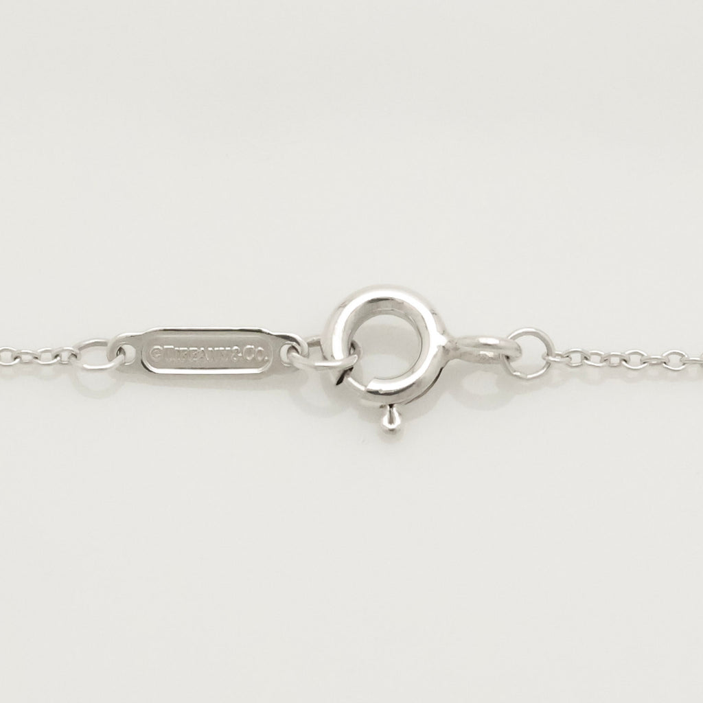 TIFFANY&Co. ノーツ バー 1P ダイヤモンド ネックレス AG925