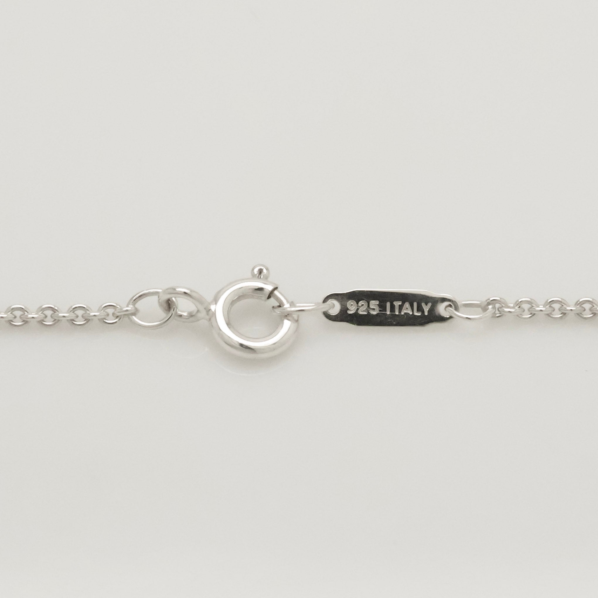 Tiffany & Co. 1837 Triple 3 Circle Pendant Necklace Sterling Silver 925