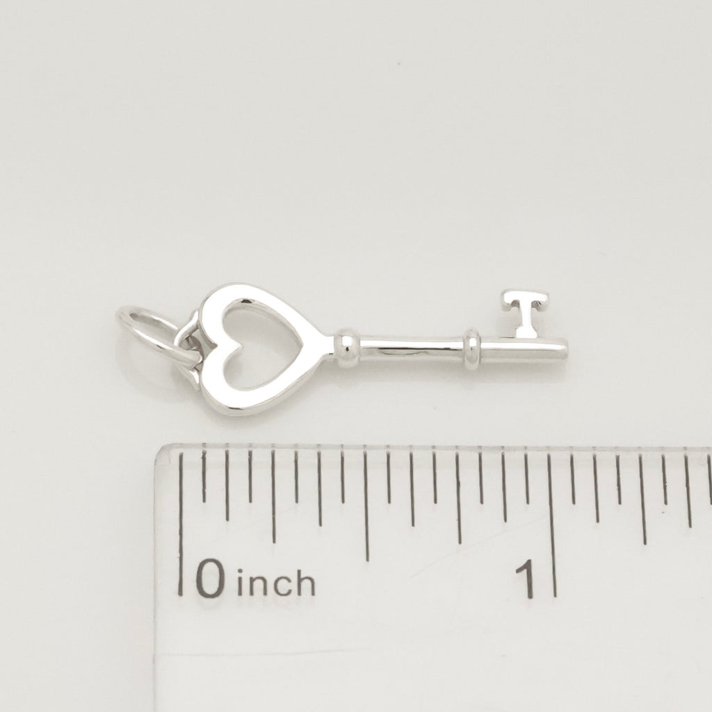 TIFFANY&Co.  オープン ハート キー チャーム AG925
