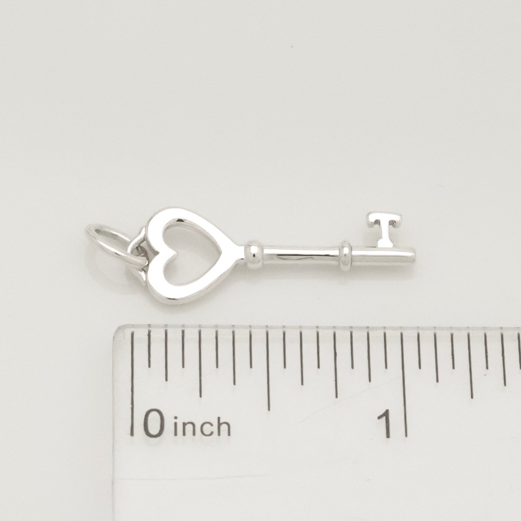 TIFFANY&Co.  オープン ハート キー チャーム AG925