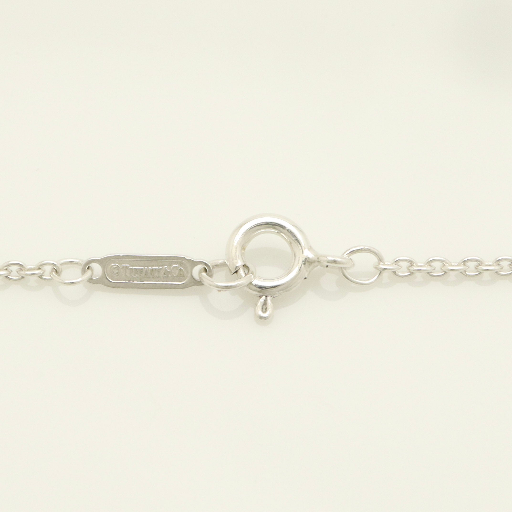 Tiffany & Co. 1837 Concave Circle Necklace Sterling Silver 925