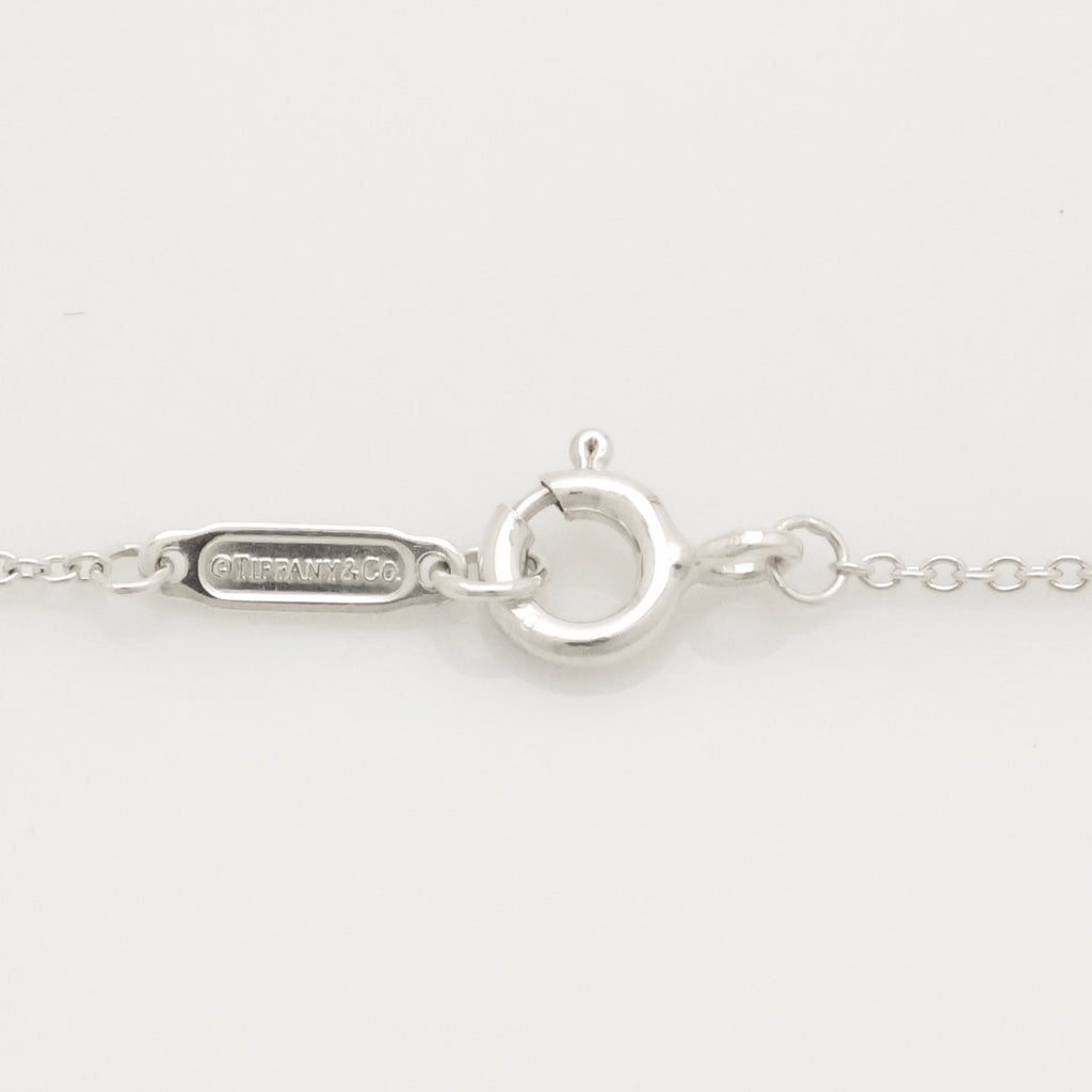 TIFFANY&Co. ノーツ スクエア プレート ネックレス AG925