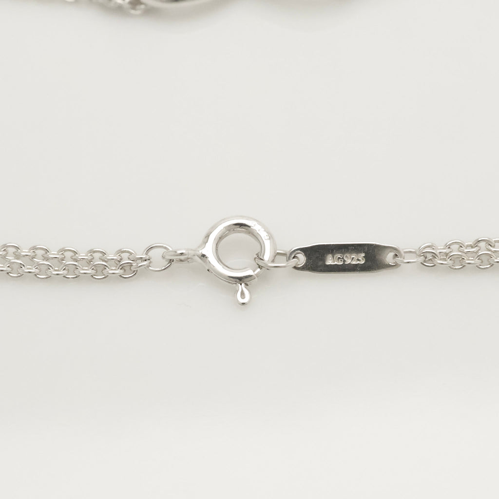 TIFFANY&Co. インフィニティ ダブル チェーン ブレスレット AG925