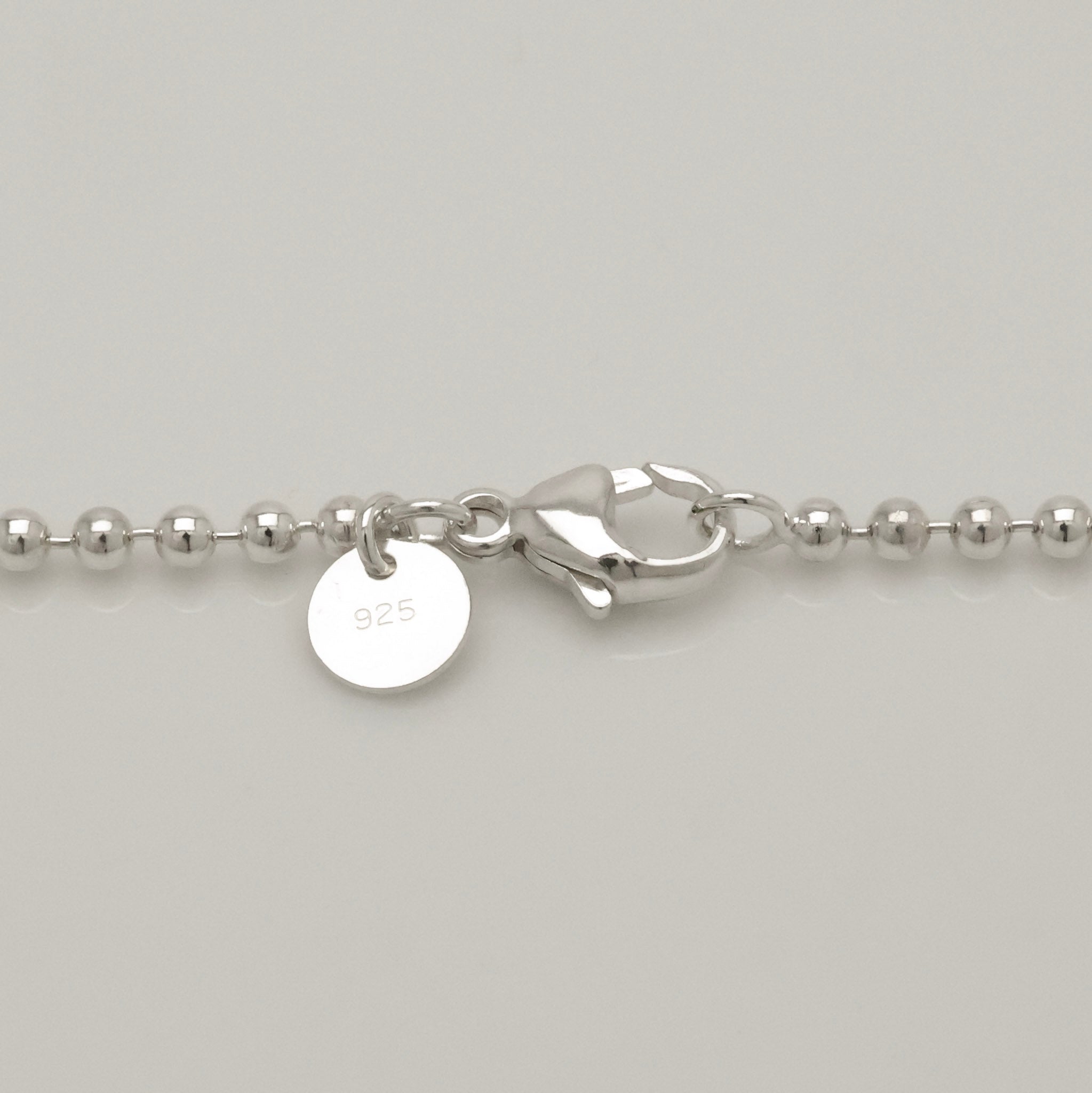 TIFFANY&Co.リターントゥ ティファニー オーバル タグ ボール チェーン ネックレス AG925