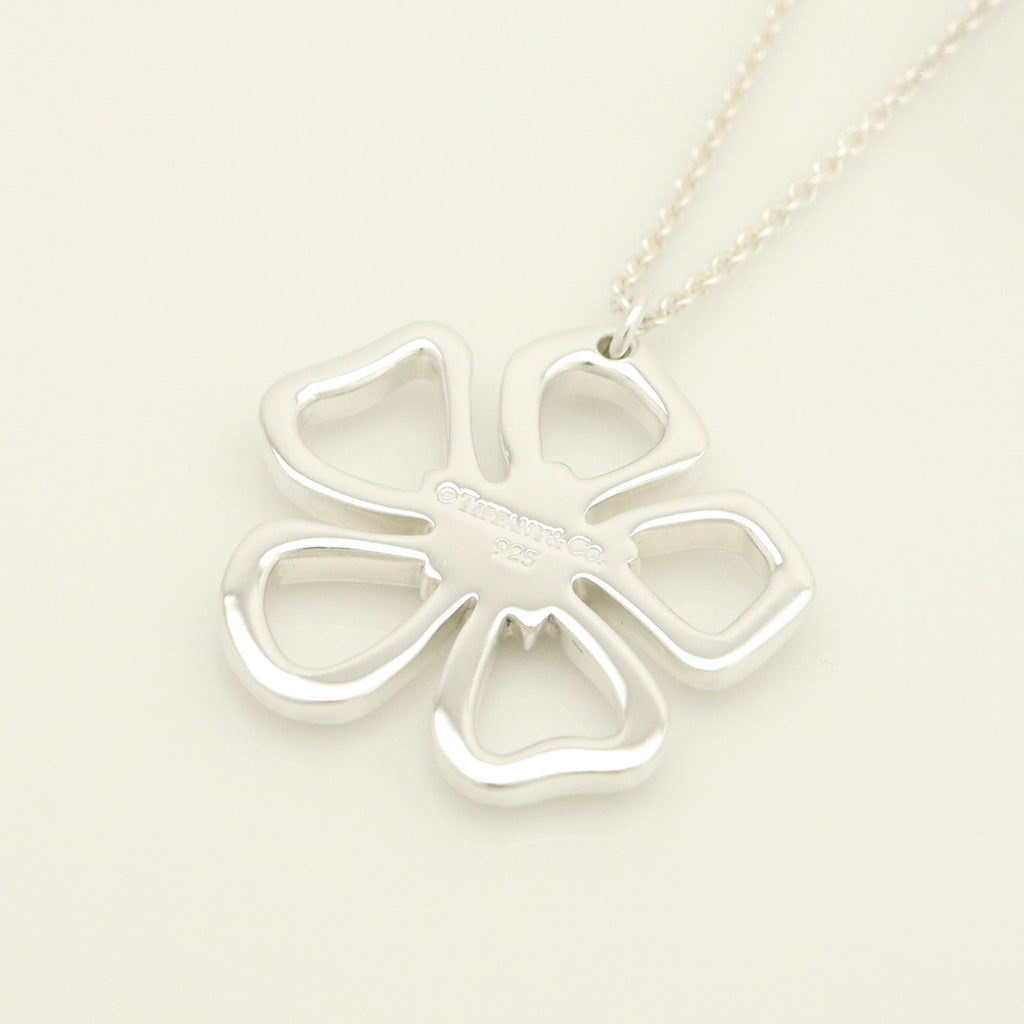 TIFFANY＆Co. ハイビスカス フラワー ネックレス AG925
