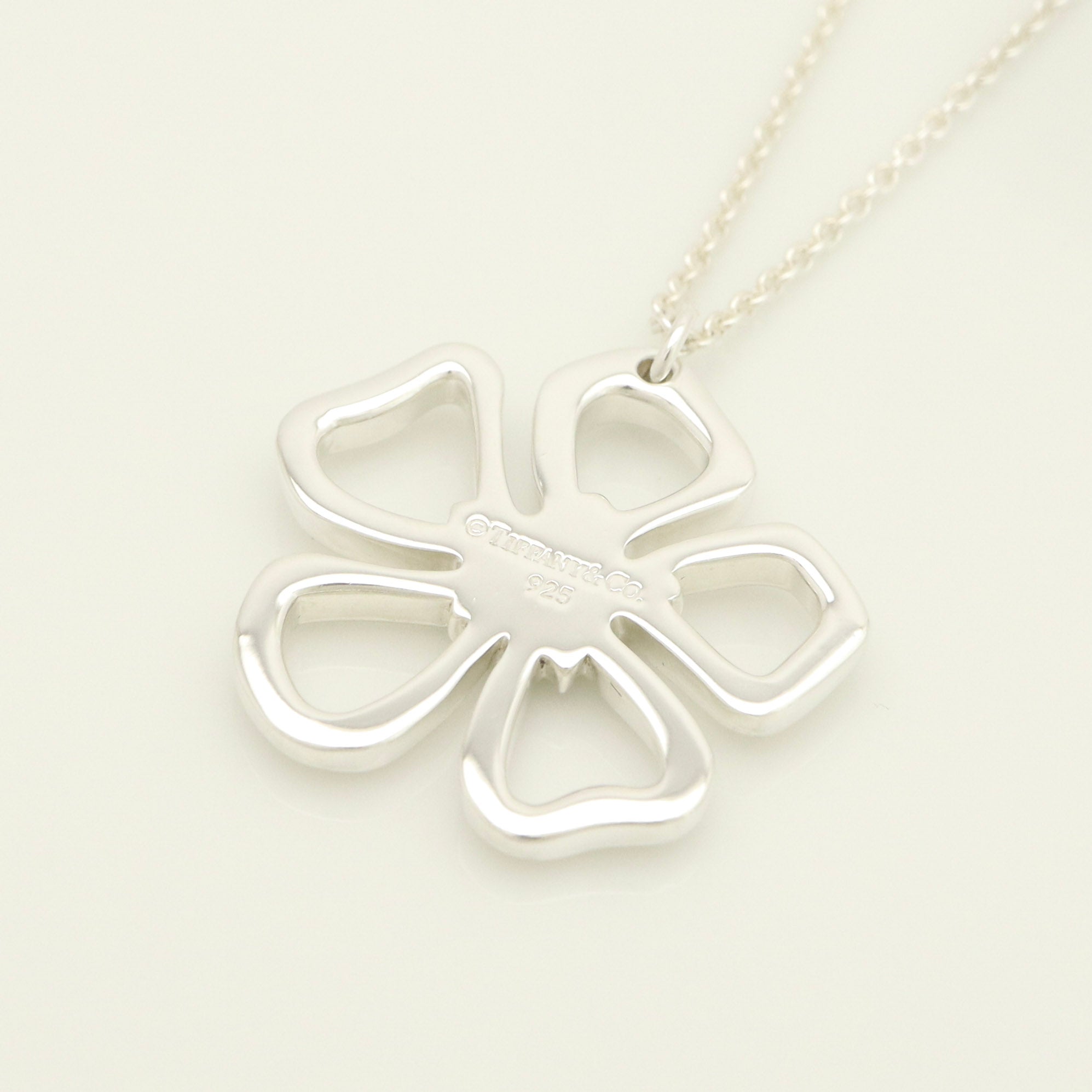 TIFFANY＆Co. ハイビスカス フラワー ネックレス AG925