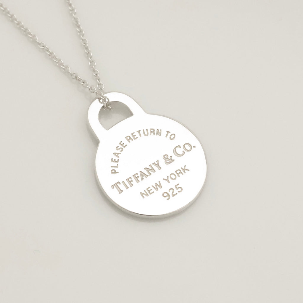 TIFFANY&Co.リターントゥ ティファニー ラウンド ネックレス AG925