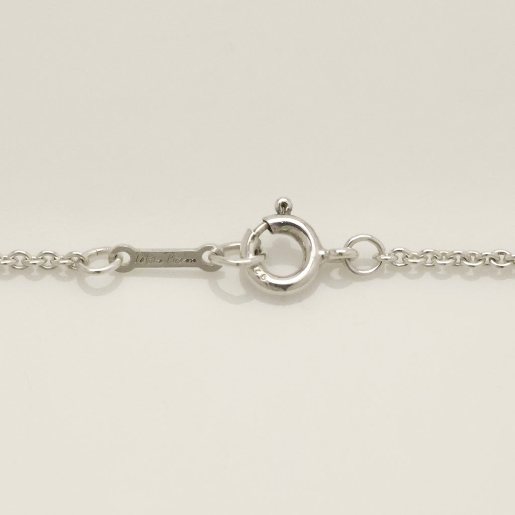 Tiffany & Co. Tenderness Cross Diamond Necklace Sterling Silver 925