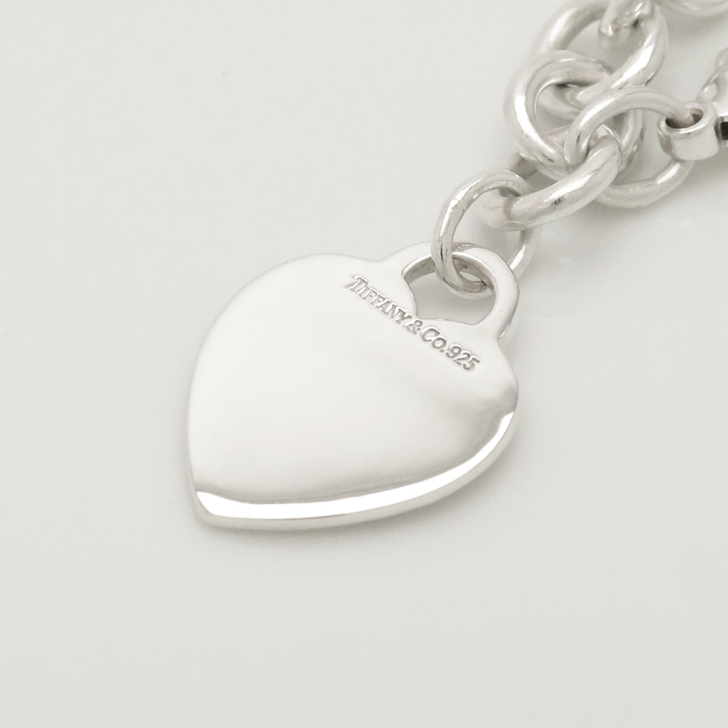 TIFFANY&Co. ハート タグ チェーン ブレスレット AG925