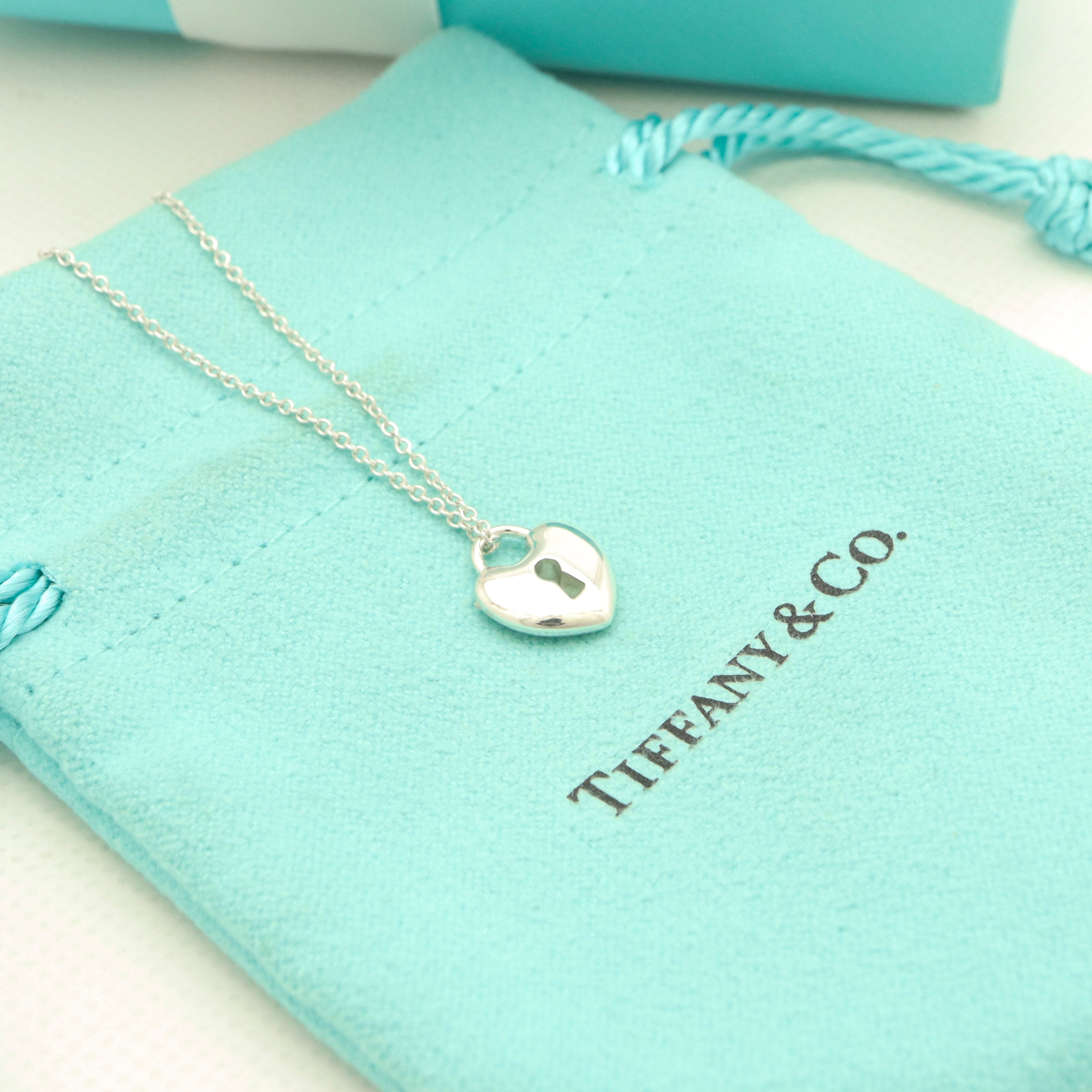 TIFFANY&Co. ハート ロック ネックレス AG925