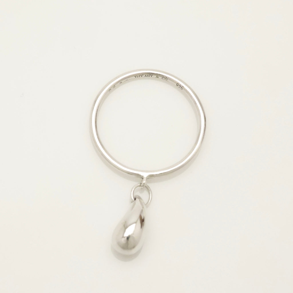 TIFFANY&Co. ティアドロップ エルサペレッティ ドロップ リング 8 号 AG925