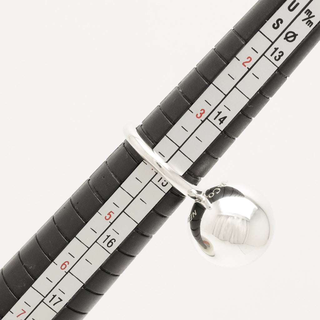 TIFFANY&Co. ハードウェア 15.5mm ボール リング 6 号 AG925