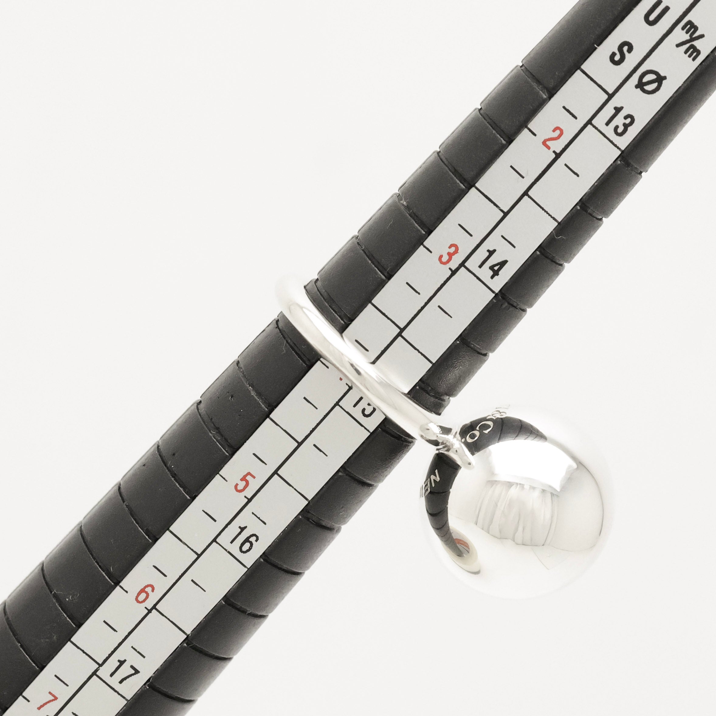 TIFFANY&Co. ハードウェア 15.5mm ボール リング 6 号 AG925