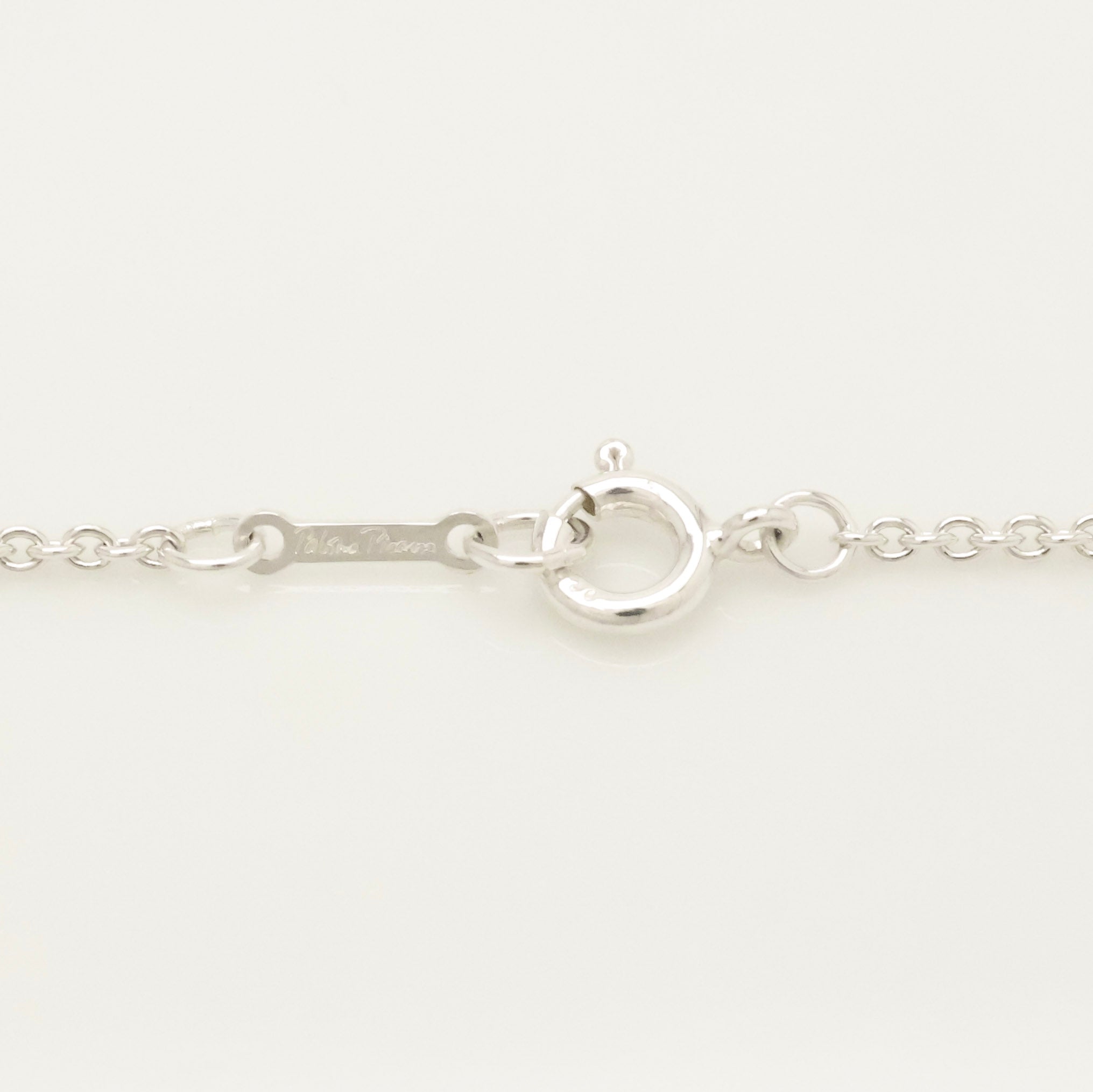 TIFFANY&Co. パロマピカソ テンダネス クロス 1Pダイヤモンド パロマピカソ ネックレス AG925