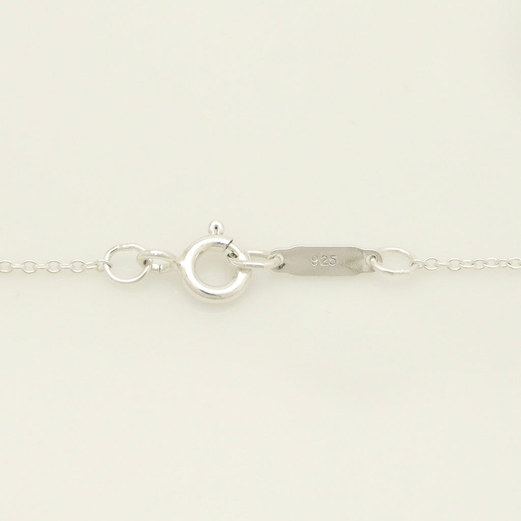 Tiffany & Co. Notes I LOVE YOU Heart Pendant Necklace Sterling Silver 925