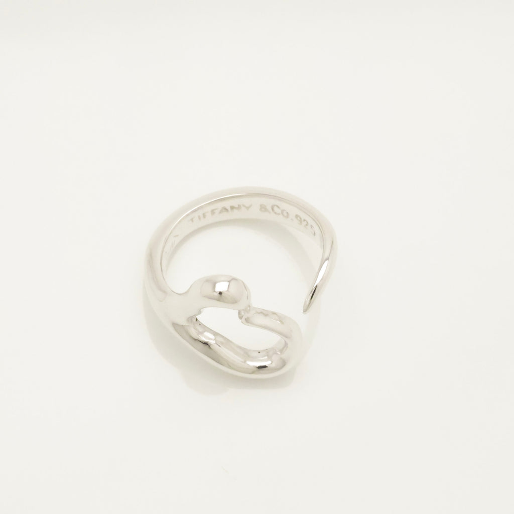 TIFFANY&Co. オープンハート エルサペレッティ リング 7 号 AG92
