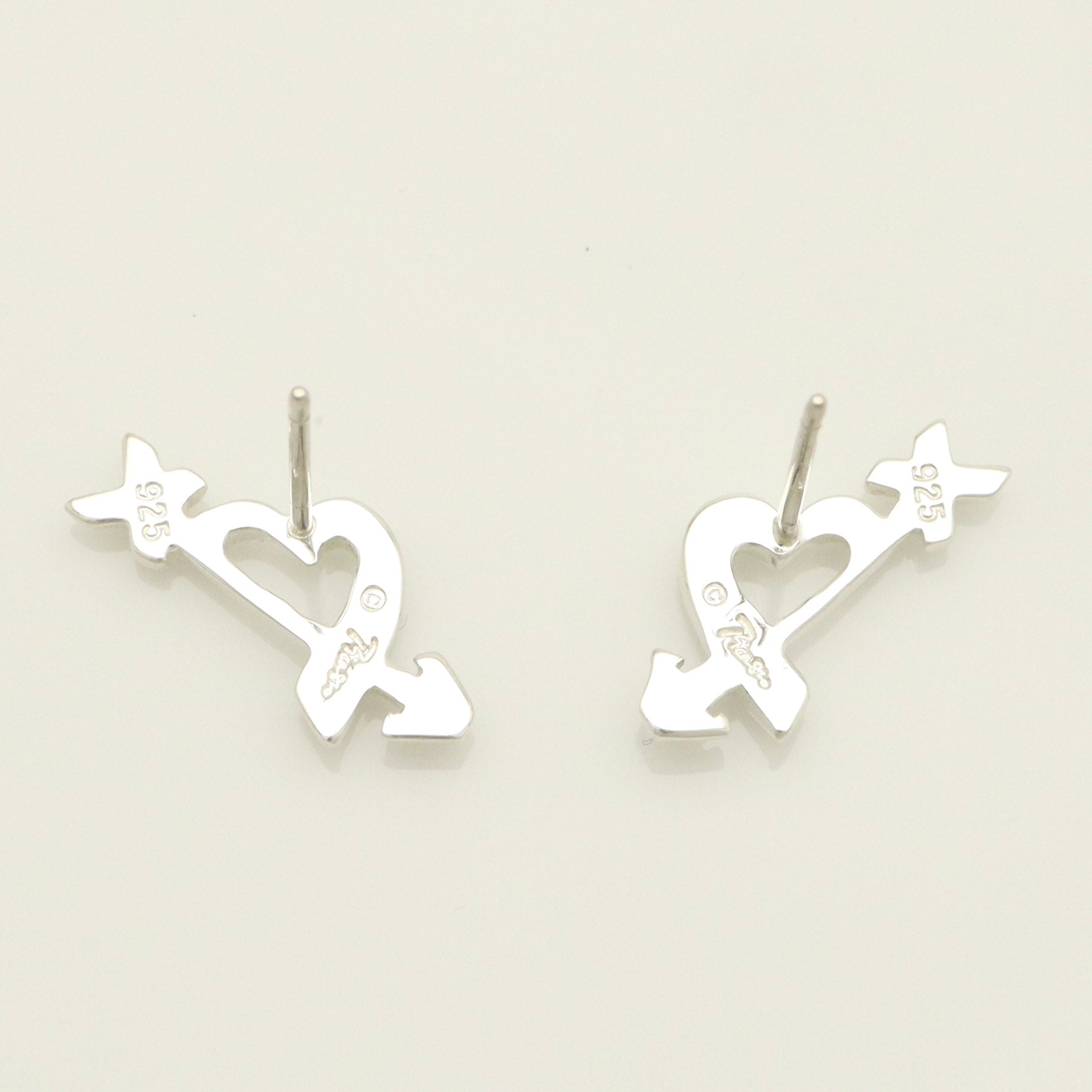 TIFFANY&Co. ラビング ハート アロー パロマピカソ スタッド ピアス AG925