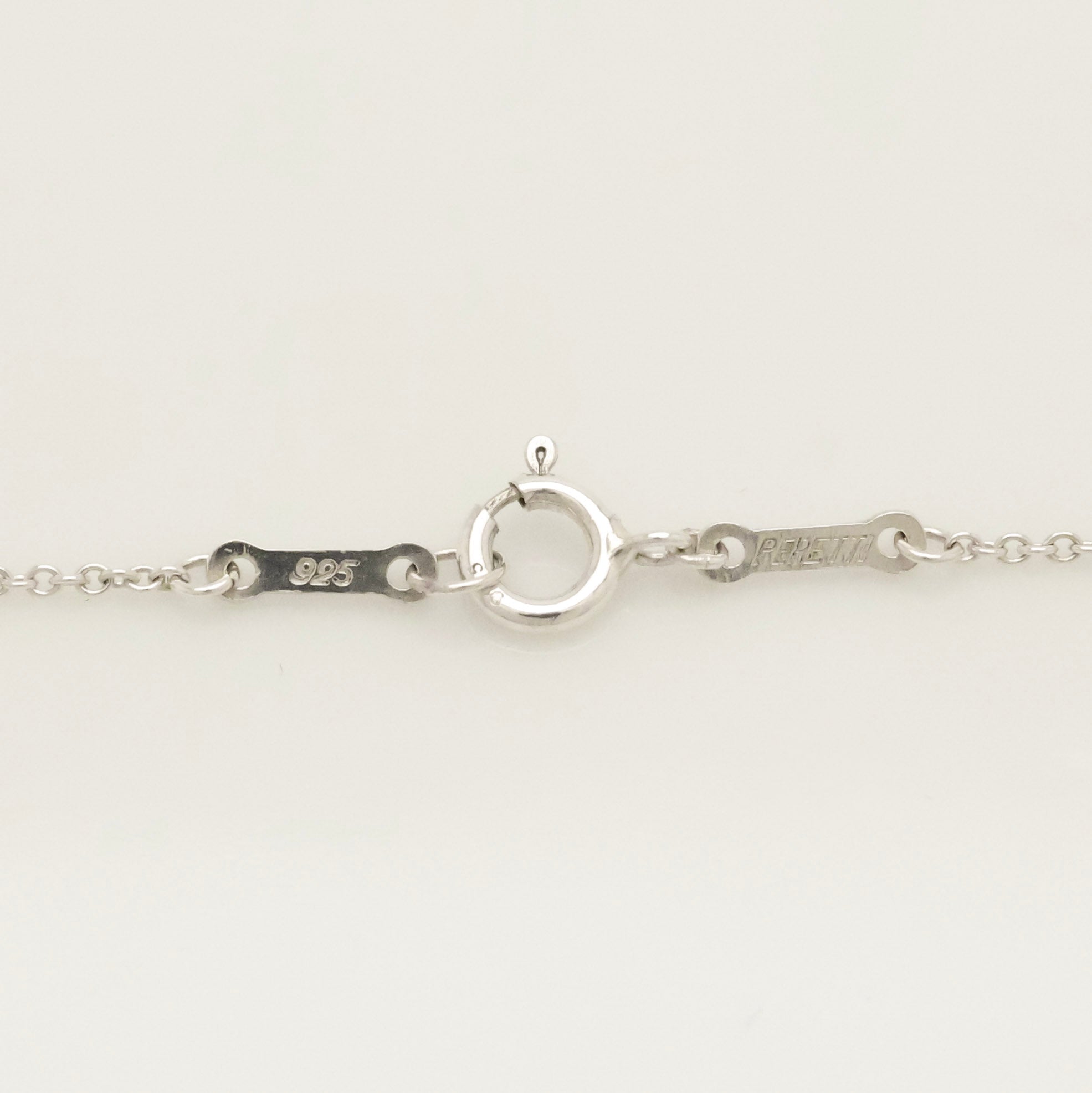 TIFFANY&Co. ノーツ レター T イニシャル  ネックレス AG925