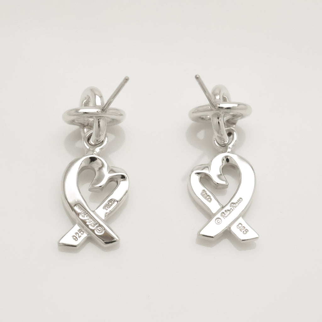 TIFFANY&Co. ラビングハート パロマピカソ ドロップ スタッド ピアス AG925