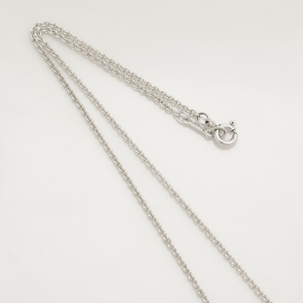  Tiffany & Co. Peretti Large  Bean Necklace  Sterling Silver 925 