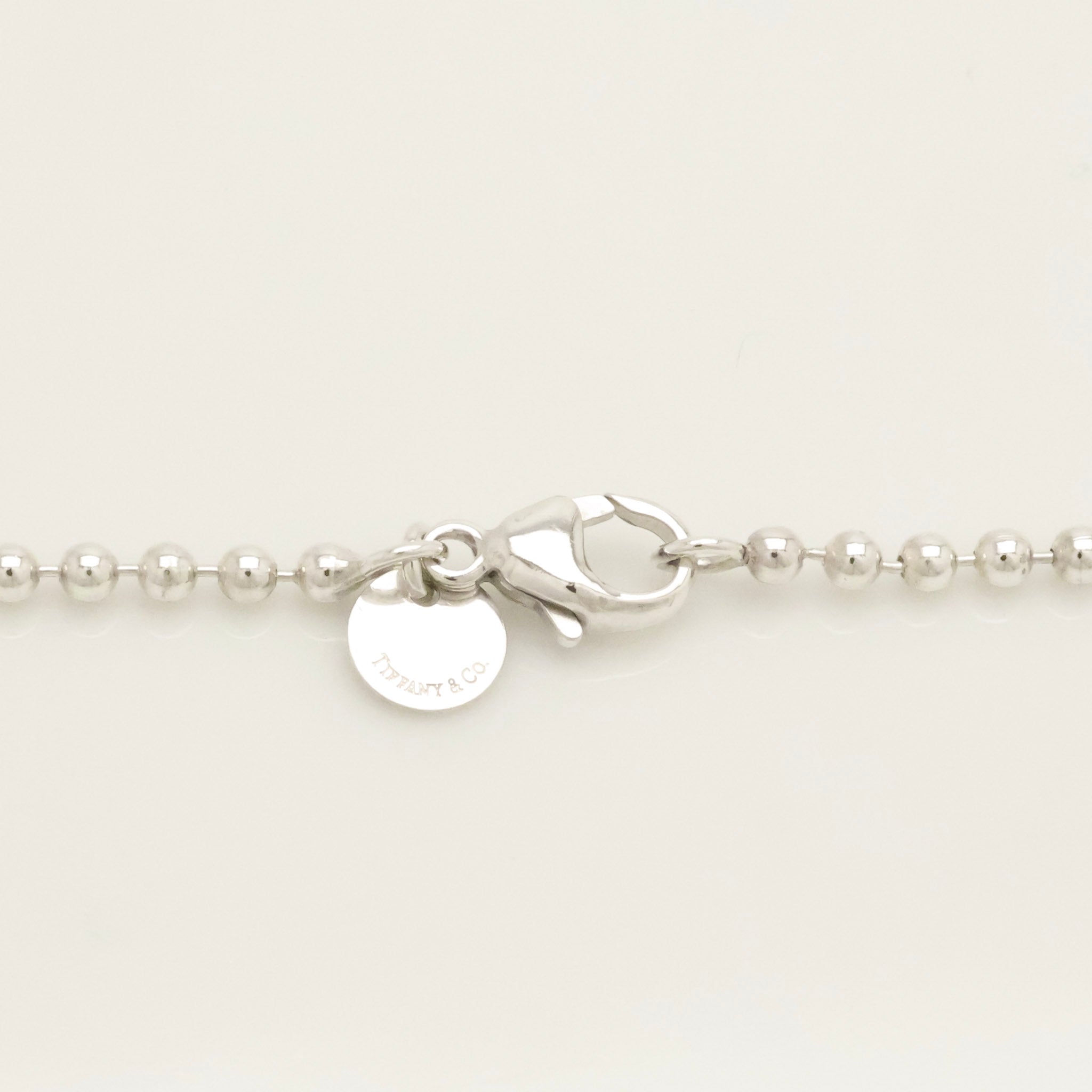 TIFFANY&Co. リターントゥ ティファニー ハート タグ ボール チェーン ネックレス AG925