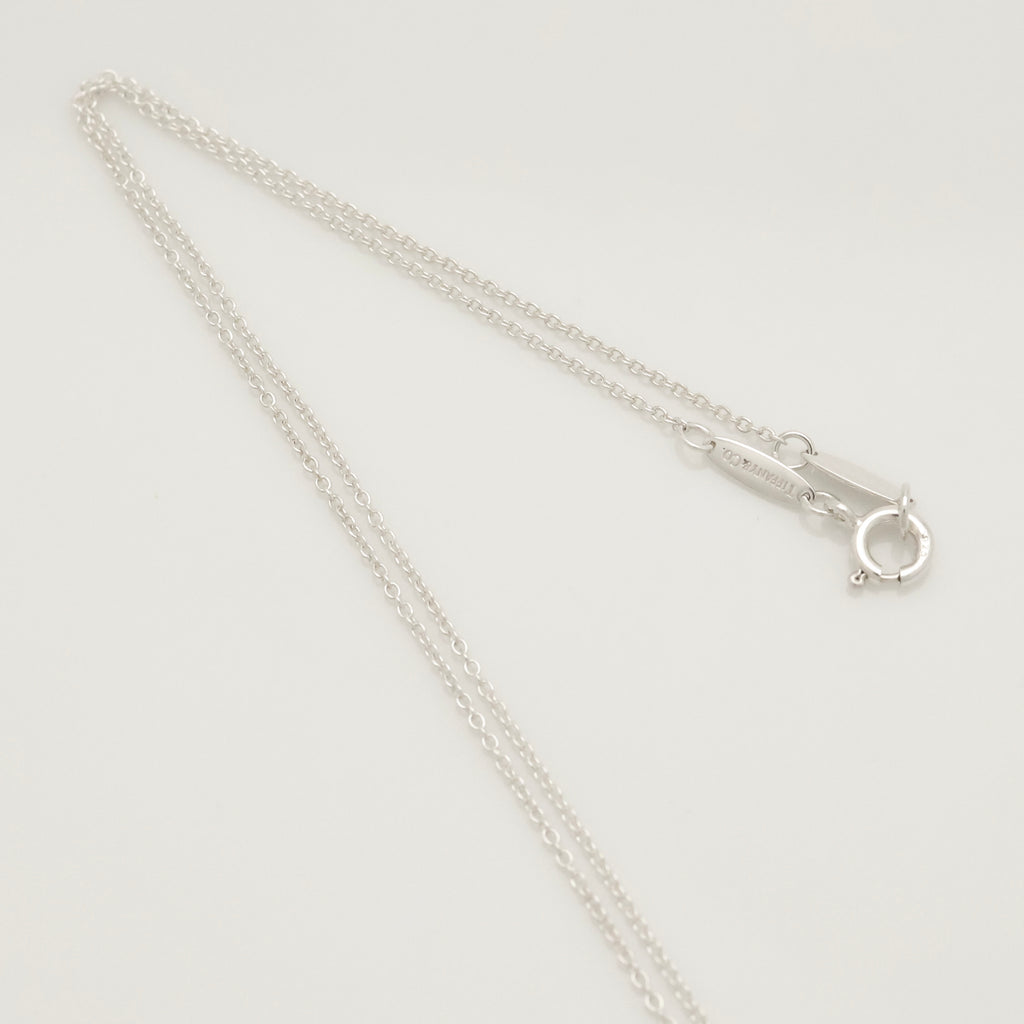  Tiffany & Co. Infinity Cross Necklace Pendant  Sterling Silver 925 