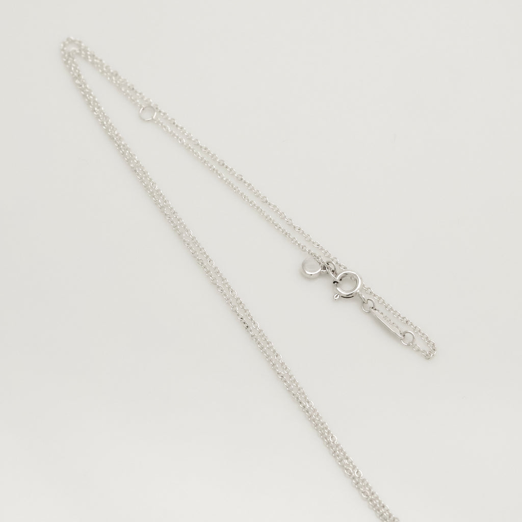 TIFFANY&Co. リターントゥ ティファニー ラウンド タグ エナメル ハート ネックレス AG925