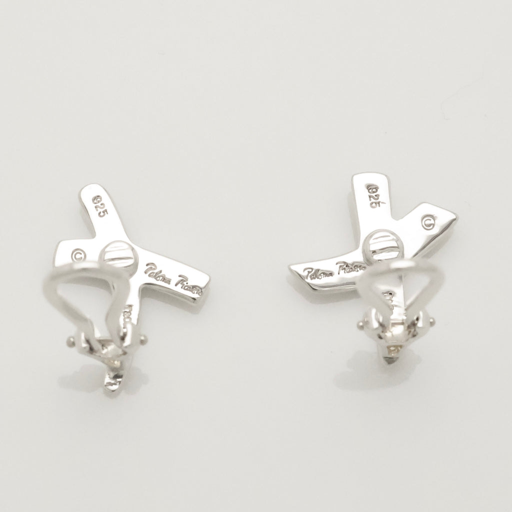 TIFFANY&Co. キス クロス パロマピカソ クリップ イヤリング AG925