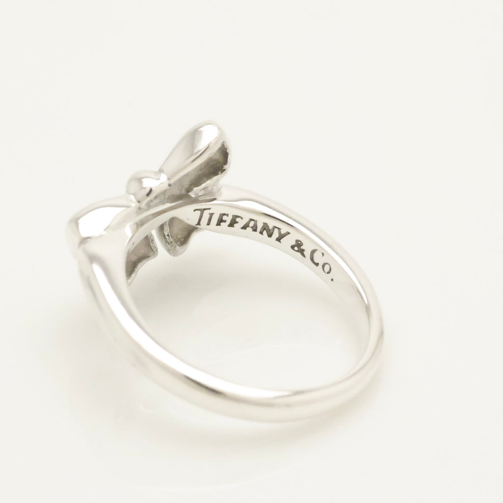 Tiffany & Co. Mini Ribbon Ring Sterling Silver 925