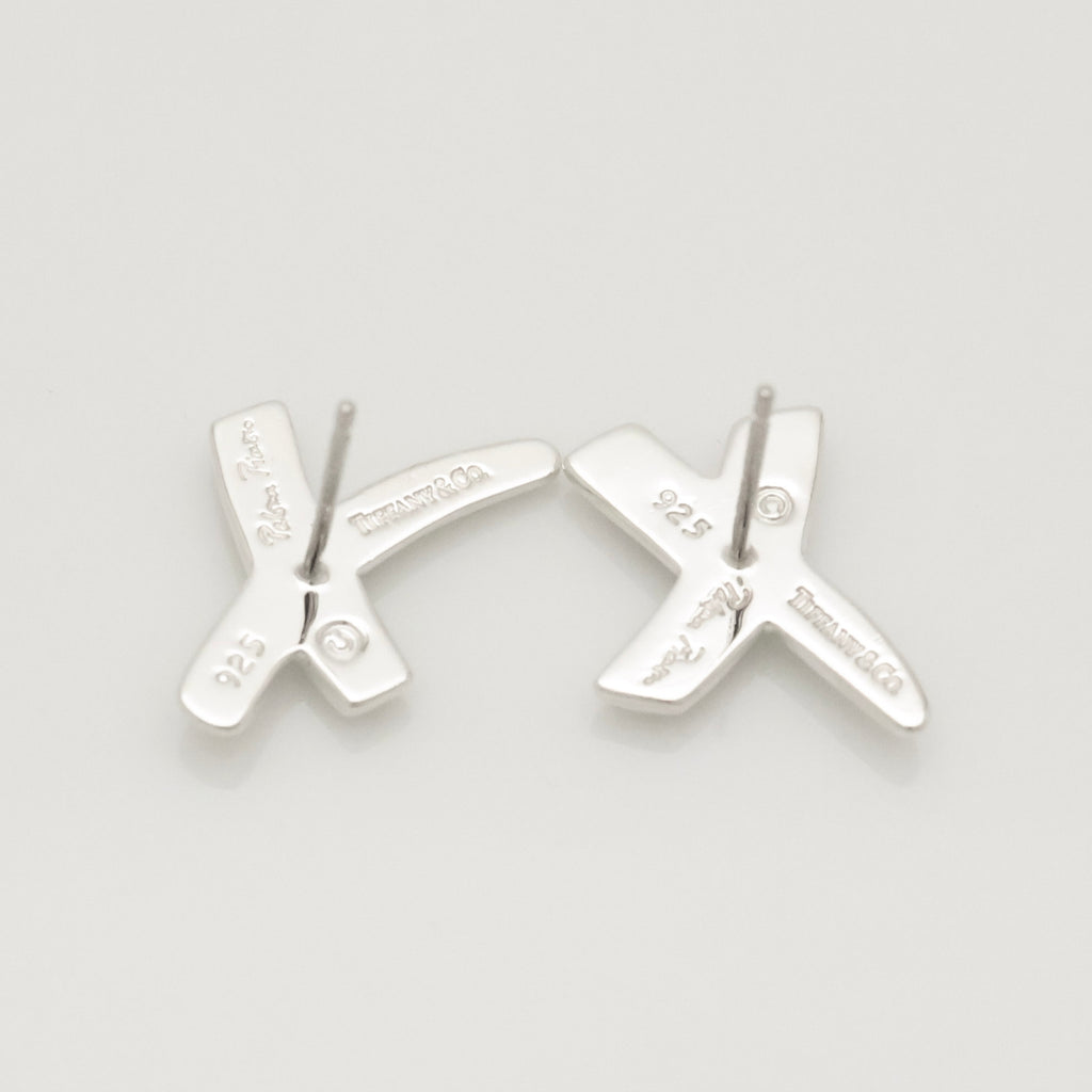 TIFFANY&Co. キス クロス パロマピカソ スタッド ピアス AG925