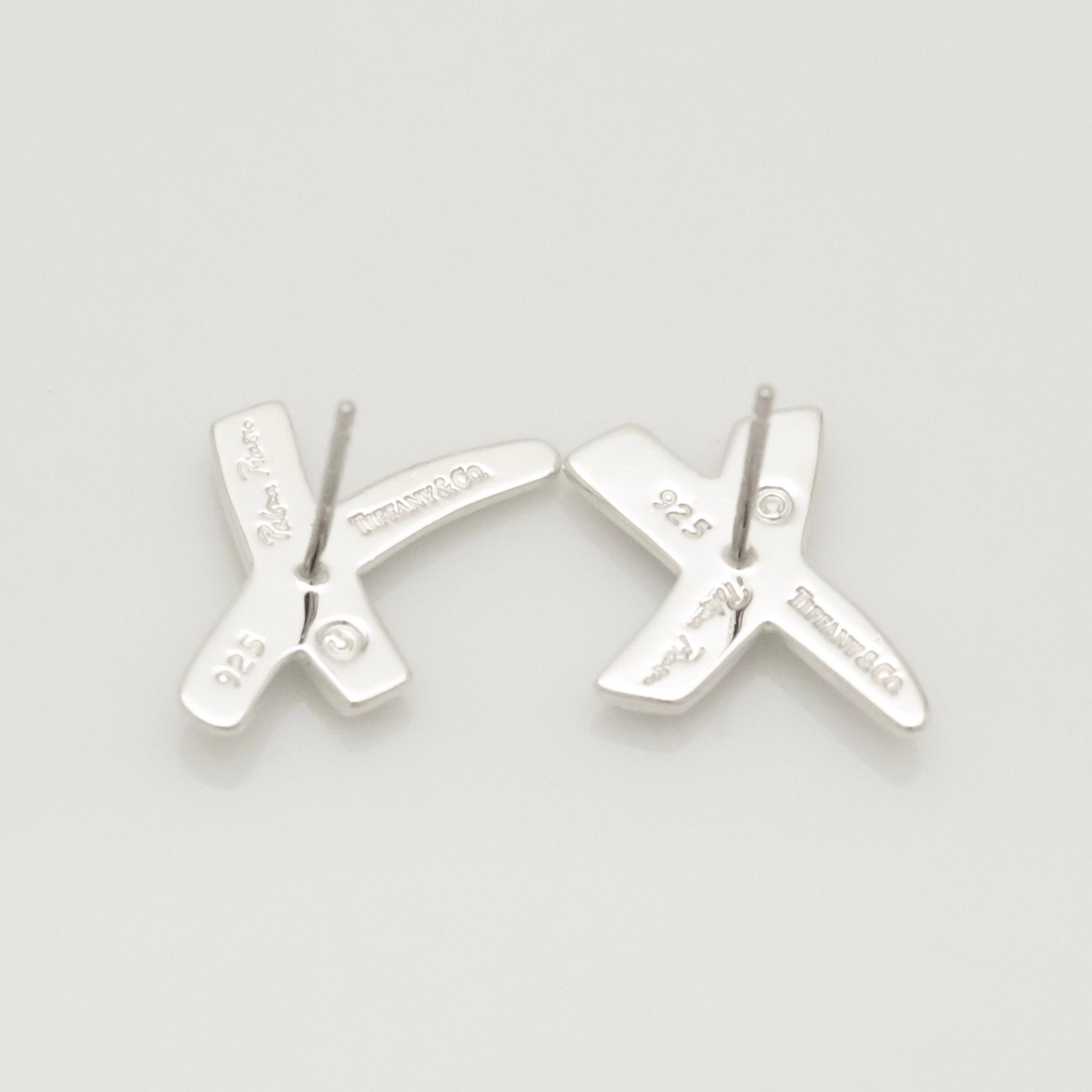 TIFFANY&Co. キス クロス パロマピカソ スタッド ピアス AG925