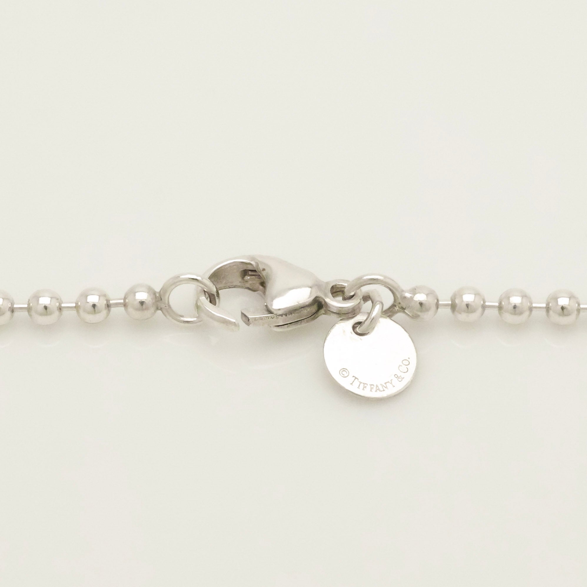 TIFFANY&Co. リターントゥ ティファニー ハート タグ ボール チェーン ネックレス AG925