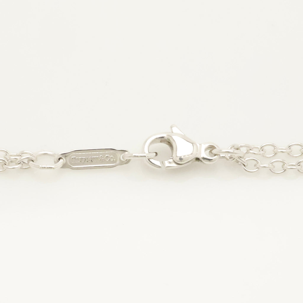 TIFFANY&Co. サン 太陽 ダブル チェーン ネックレス AG925