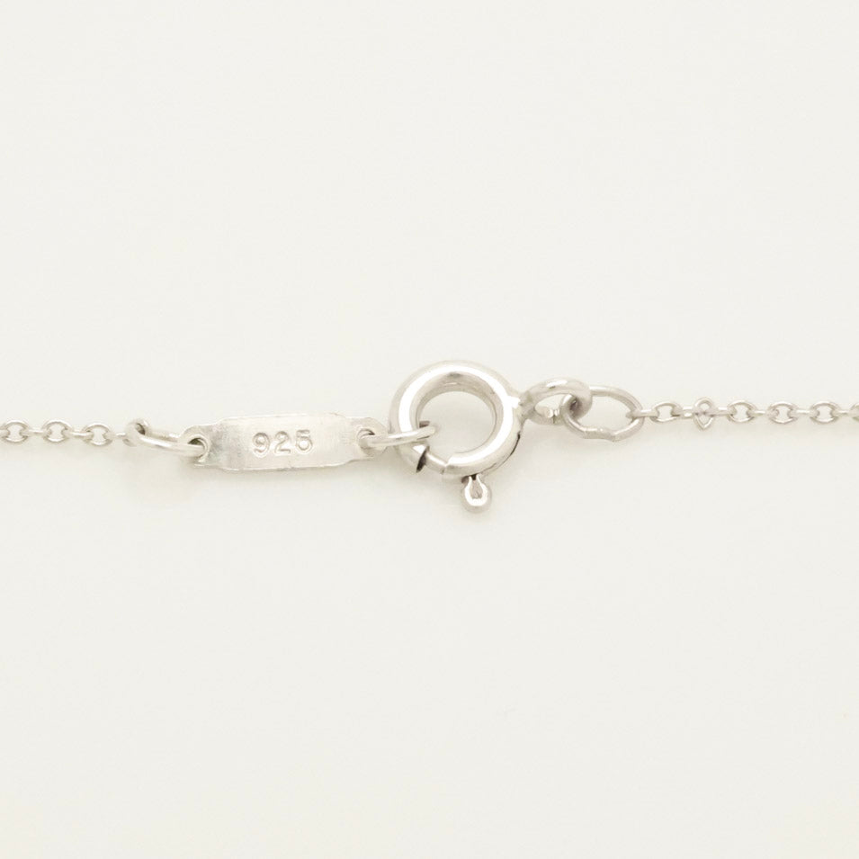 Tiffany & Co. Pinched Heart Pendant Necklace Sterling Silver 925