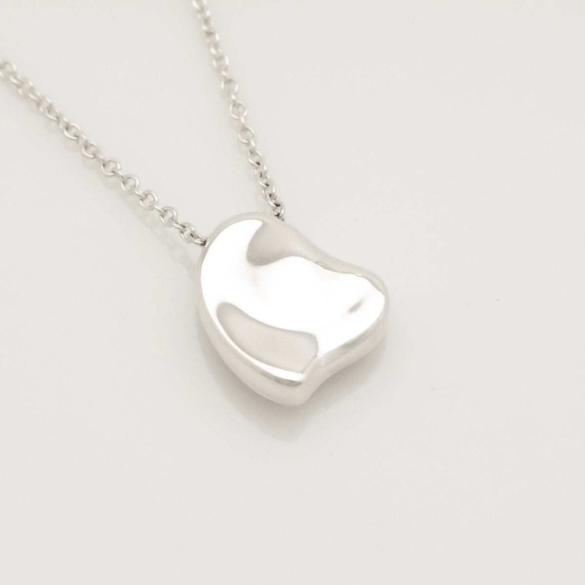 TIFFANY&Co. フル ハート エルサペレッティ ネックレス AG925