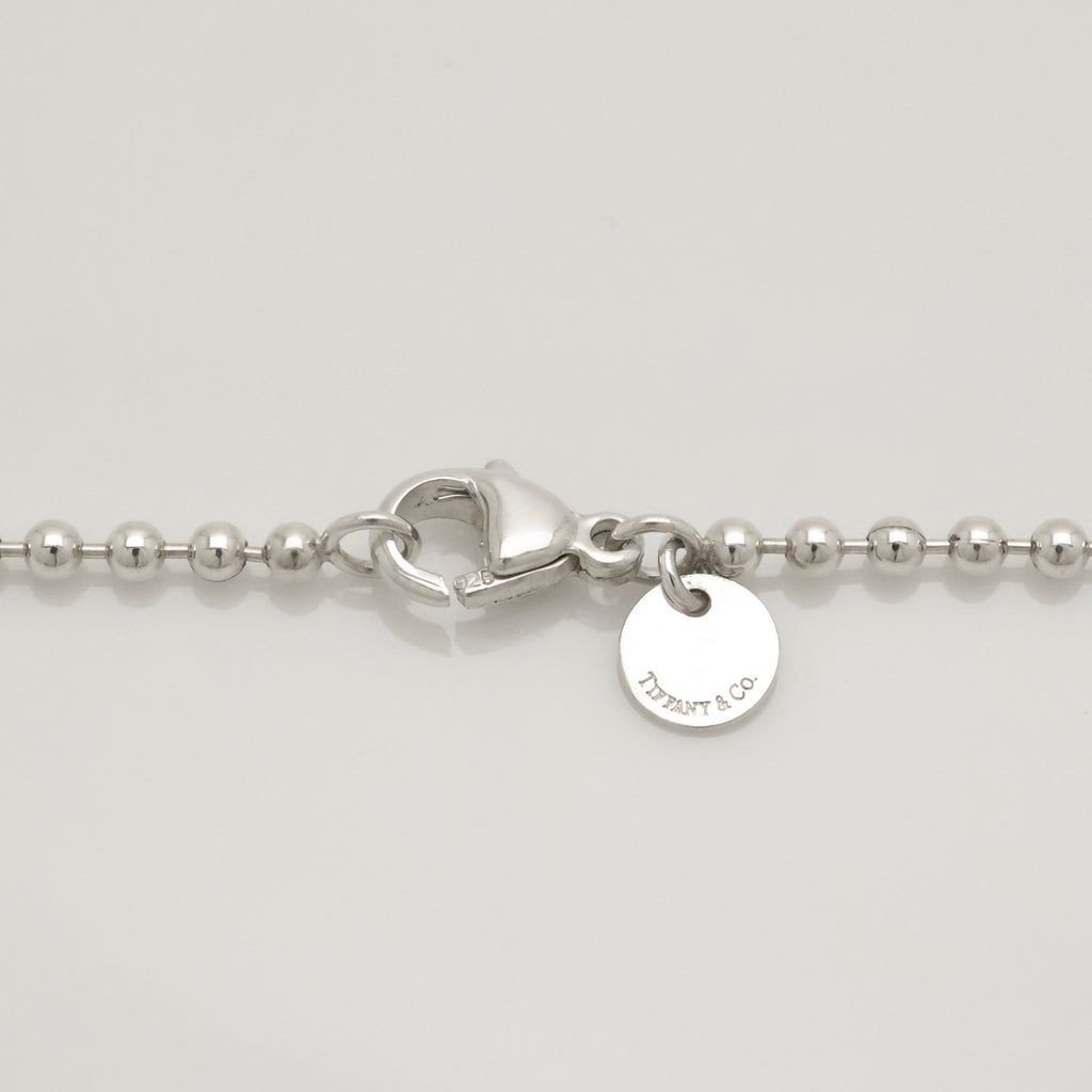 TIFFANY&Co. リターントゥ ティファニー ハート タグ ボール チェーン ネックレス AG925