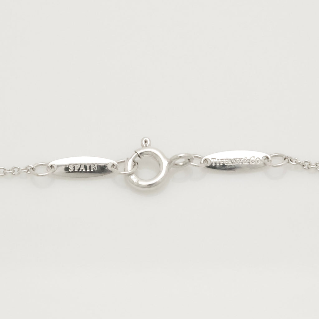 TIFFANY&Co.  バイザヤード ダイヤモンド 1P エルサペレッティ ネックレス AG925