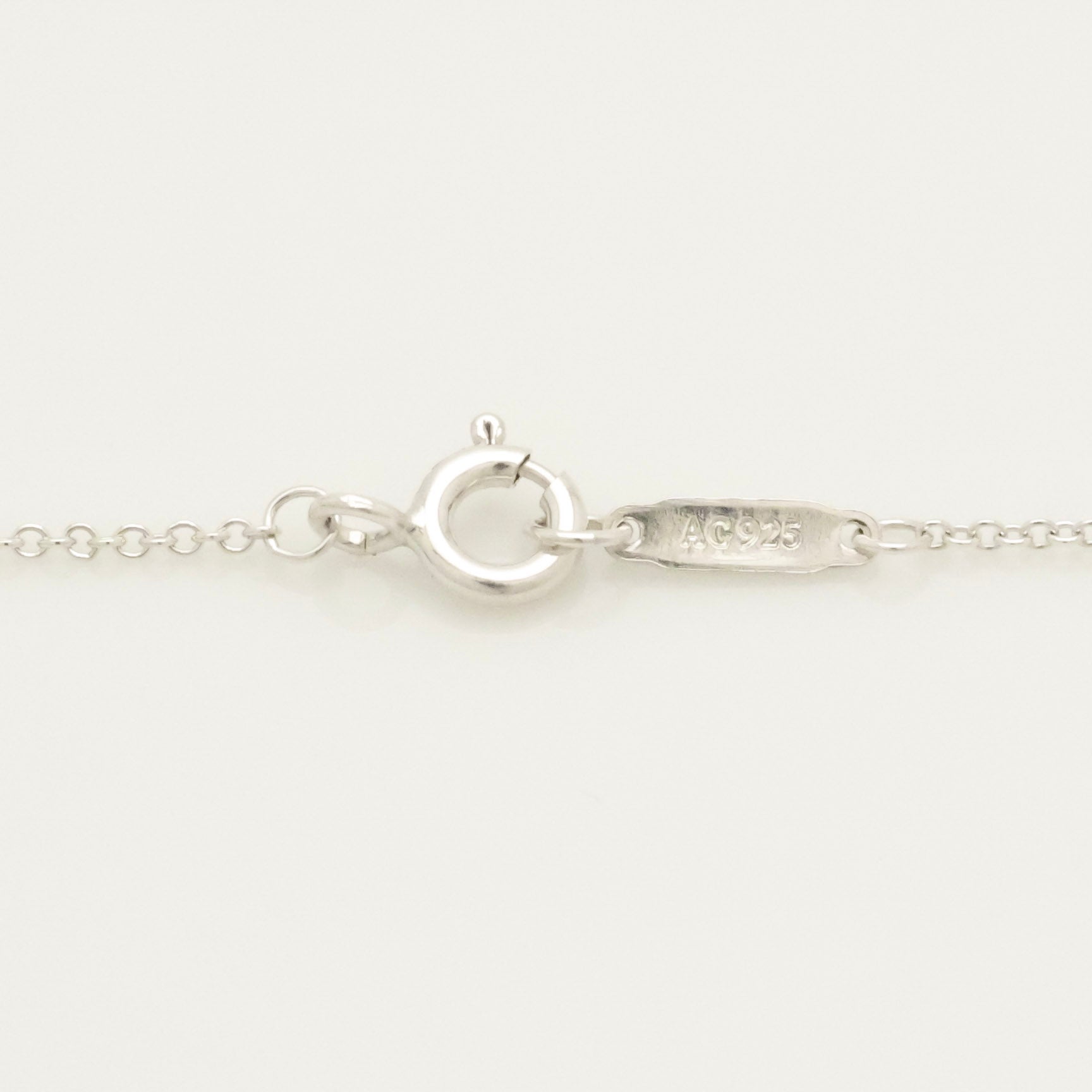  Tiffany & Co. MOM Beaded Edge Heart Necklace Sterling Silver 925