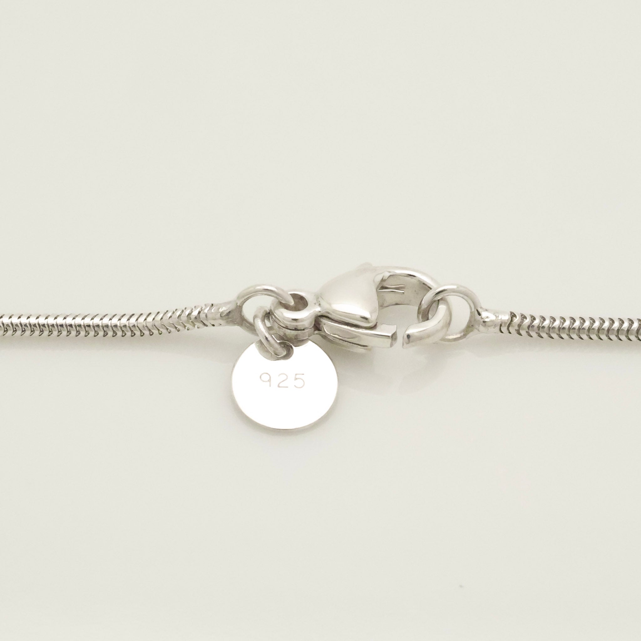  Tiffany & Co. Initial Letter "A" Round Necklace Sterling Silver 925