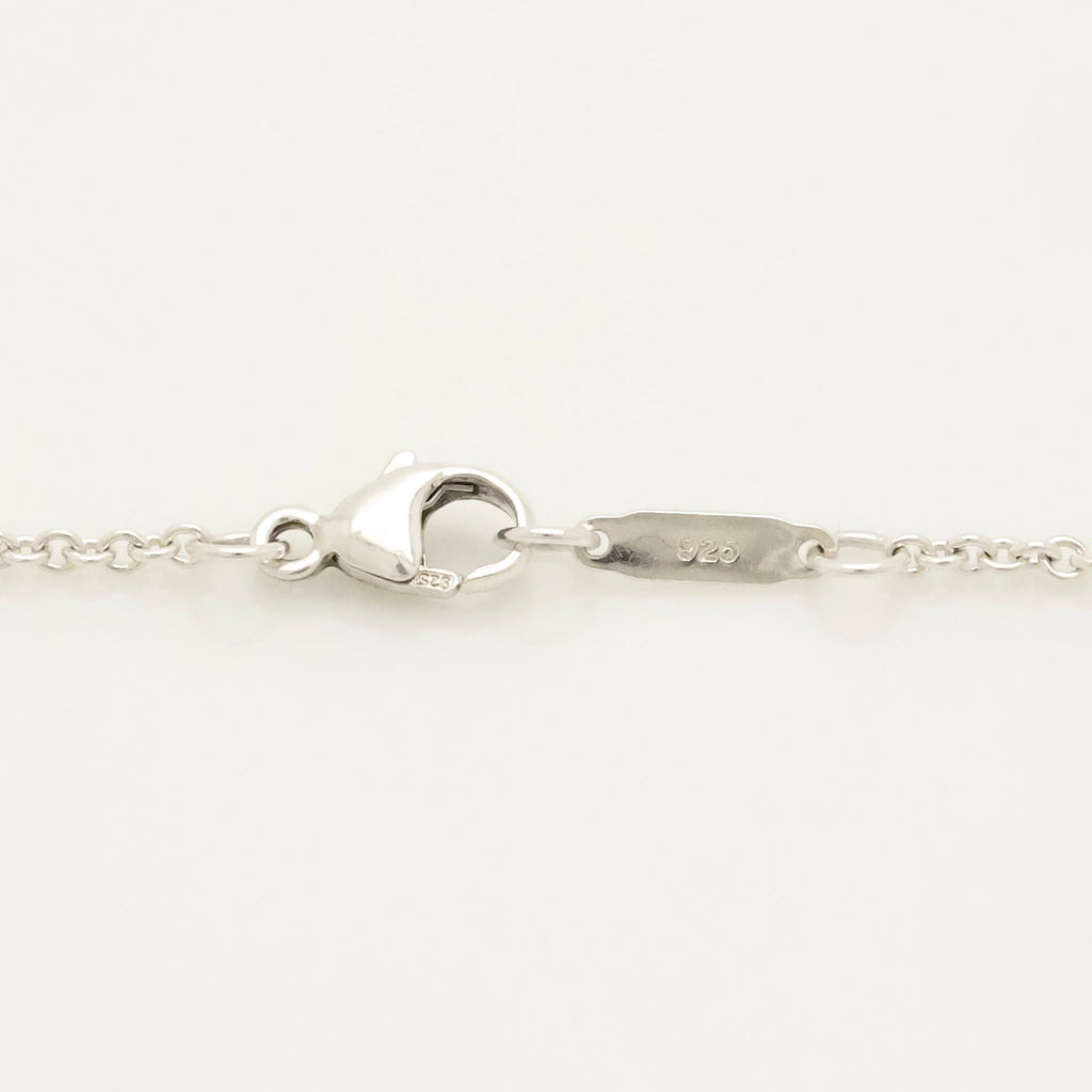  Tiffany & Co. Puff Heart Pendant Necklace Sterling Silver 925