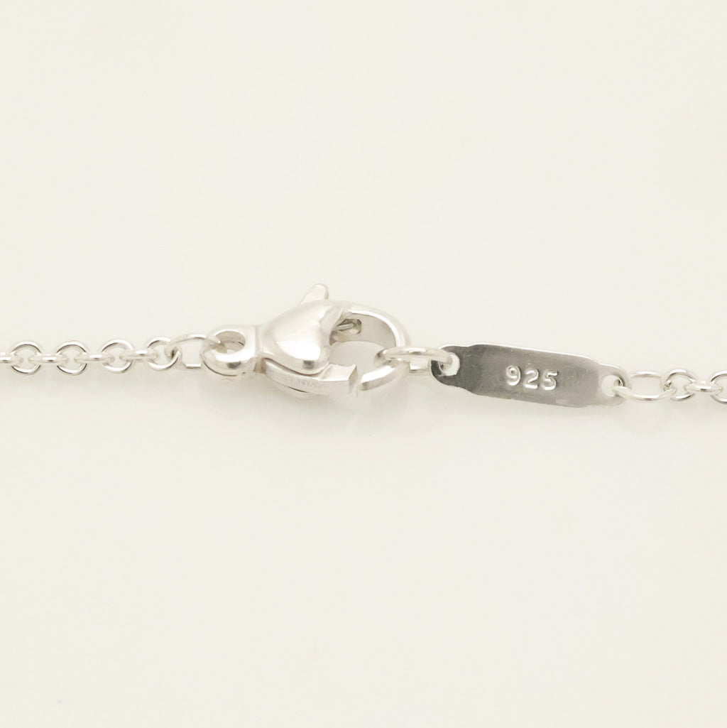 TIFFANY & Co. 1837 Bar Plate Pendant Necklace Chain Sterling Silver 925